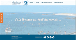 Desktop Screenshot of mairie-pleubian.fr